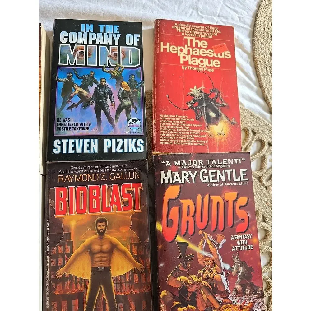 Lot of 8 Mixed Authors Christian Nautical Fantasy Science Fiction Paperback Book